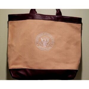 RARE George W Bush 2001 Presidential Inauguration Cross Canvas bag made NWOT